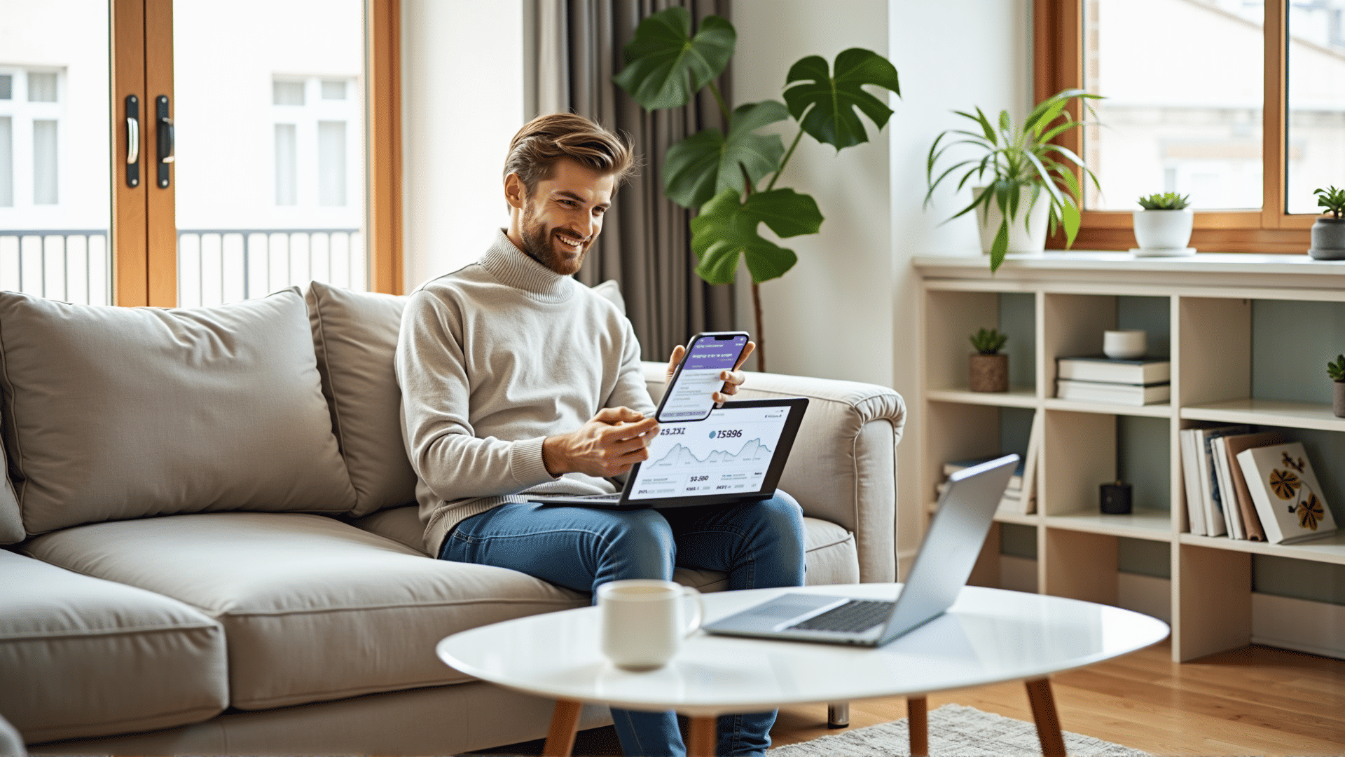 Using digital banking apps